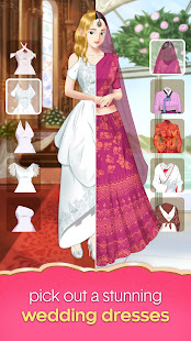Dream wedding u2013 Makeup & dress up games for girls 1.1.0 APK screenshots 4