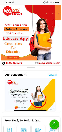 Android application VECTOR SCIENCE screenshort