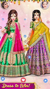 Indian Wedding Dress up games Varies with device screenshots 4