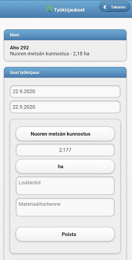 Foresta Mobile Screen 2