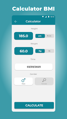 BMI Calculator: Weight Trackerのおすすめ画像2
