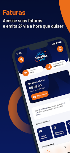 Android application Interlink screenshort