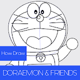 How Draw Doraemon & Friends icon