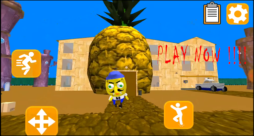 Code Triche Sponge Granny Bob : Neighborhood Escape (Astuce) APK MOD screenshots 1