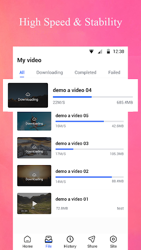 Video Downloader Express Screen 3