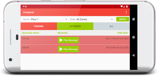Android application Ding Speak screenshort