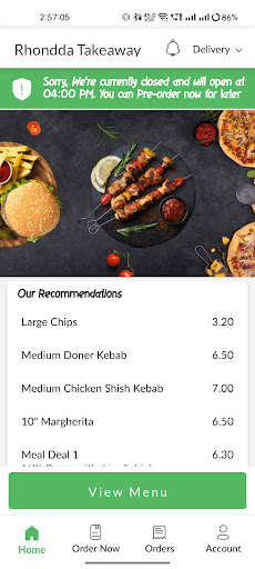 Rhondda Takeaway Screen 2