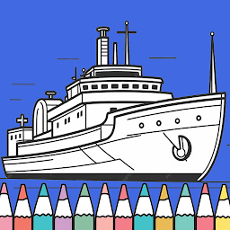 Icon image Cruise Ships Coloring Book