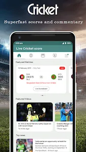 Live Cricket Score : Live Line