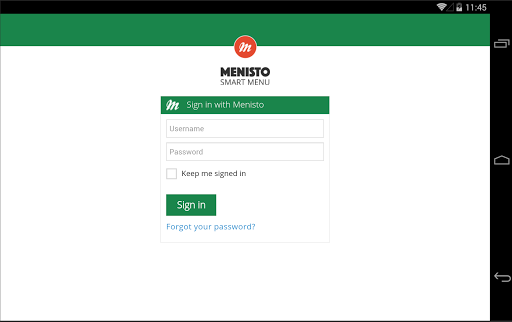 Menisto - Waiter Screen 2