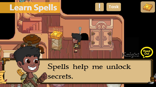 SKY VILLAGE - Trail of Spells Screen 3