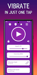 Strong Vibrator Mobile Massage poster 1