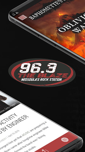Screenshot of 96.3 The Blaze (KBAZ)