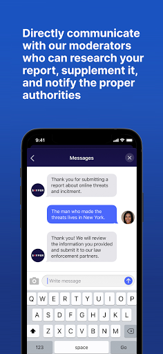 Android application Sayfer screenshort