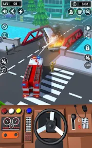 เกมรถพยาบาลรถดับเพลิง 911