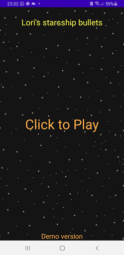 Android application Lori's Starship bullets screenshort