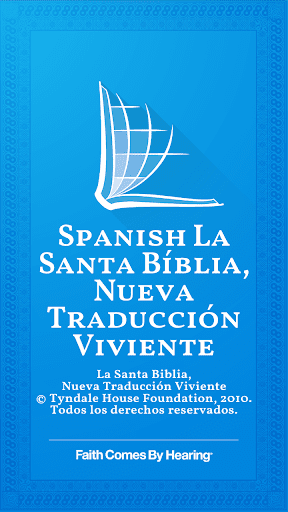 Screenshot of Spanish NTV Bible