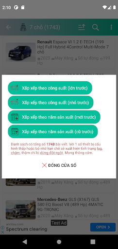 CarSpecs Screen 3