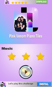 Pink Venom Piano Tiles