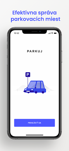 Android application Parkuj screenshort