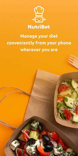 Android application NutriBot Meal Plan & Orders screenshort