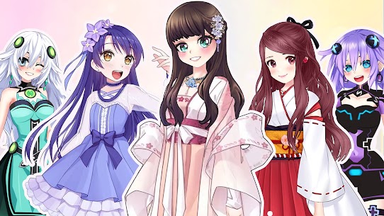 Anime Dress Up Queen Game for girls Apk Mod for Android [Unlimited Coins/Gems] 1