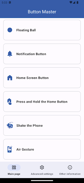 Botón Ｍaestro: Reloj, Linterna 2.0 APK + Modificación (Unlimited money) para Android
