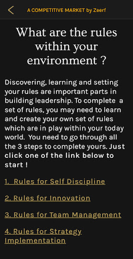 Leadership: 99 Golden Rules Screen 3