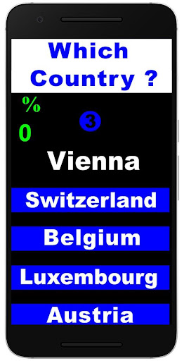 European Quiz Demo Screen 3