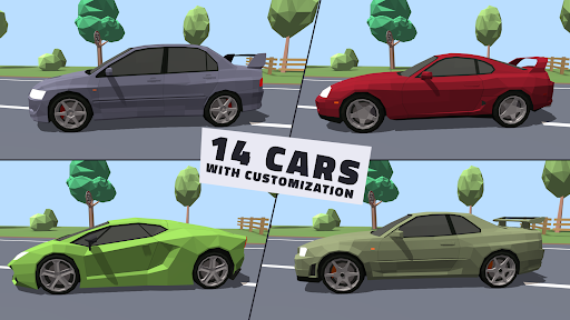 Polygon Drift: Traffic Racing - Racing - games