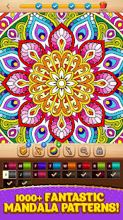 Cross Stitch Coloring Mandala screenshots 6