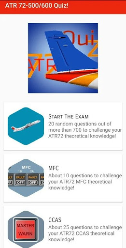 Android application ATR72 Quiz | DZ Version screenshort