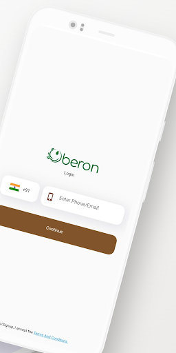 Oberon Oils Screen 2