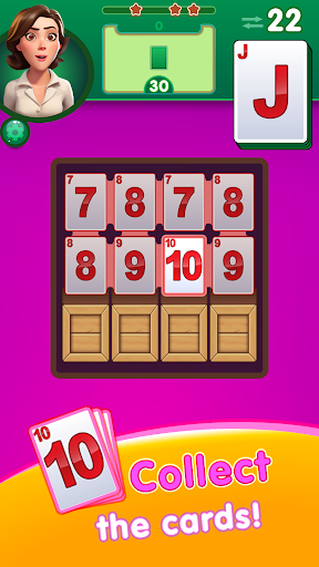 Android application Cascade Match Solitaire screenshort