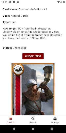 Guide, Checklist - Witcher 3 Screen 3