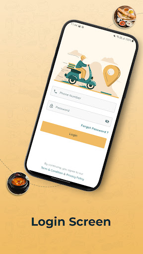 eRestro Singlevendor Rider Screen 2