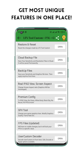 LFX Tool Custom- Pro GFX Tool Screenshot 3 - AppWisp.com