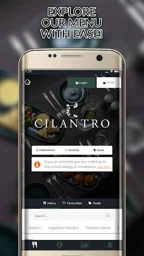 Cilantro Screen 2