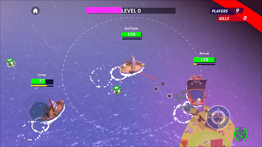 Android application Ship battles screenshort