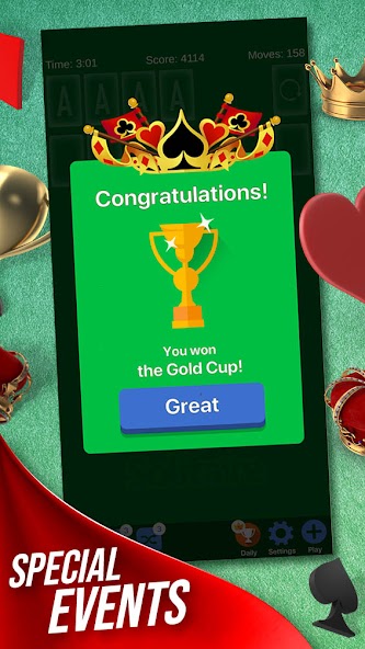 Solitaire + Card Game by Zynga banner