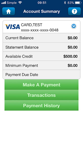 GCA Visa Screen 3
