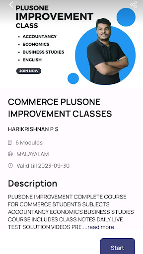 HAKRIS LEARNING APP Screen 2