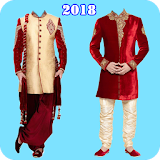 Men Sherwani Dress Designs Photo Maker 2018 icon