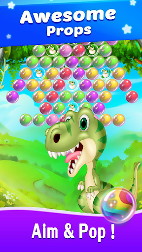 Dino Bubble Shooter Primitive Screen 3