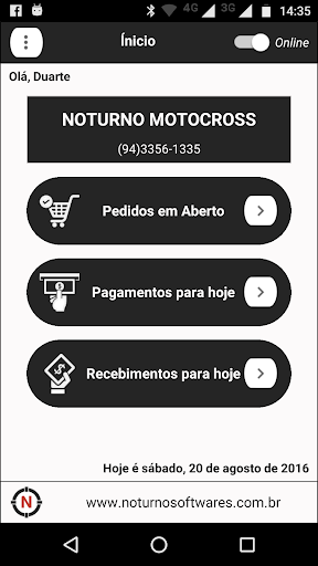 NOTURNO Business Screen 2