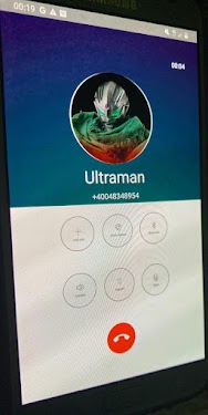 #2. Ultraman Zero fake call video (Android) By: rawahgames