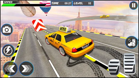 City Taxi Car: 運転 ゲーム スポーツカー