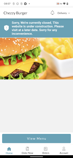 Chezzy Burger Rotherham Screen 2