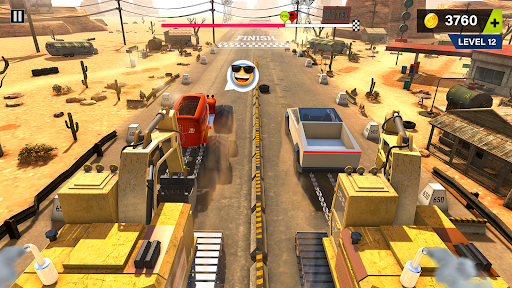 Truck Towing Race - Tow Truck Screen 2