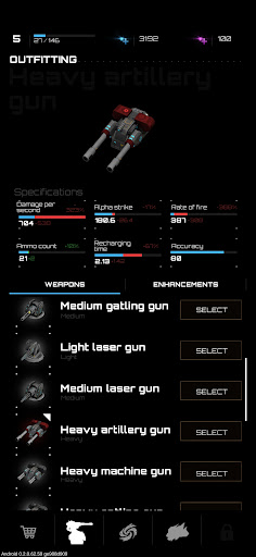 Sector Invaders Space Survival Screen 3
